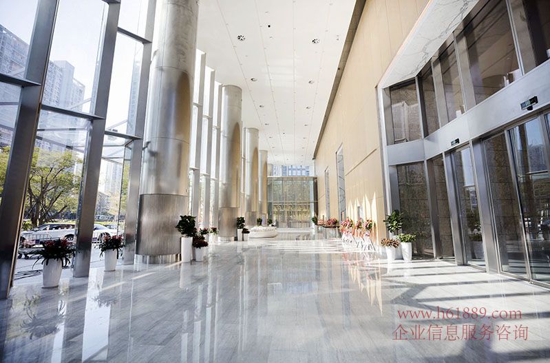 车公庙 滨海云中心(万科滨海云中心)商务办公室推荐 地铁9号下沙站D出口 大堂图片