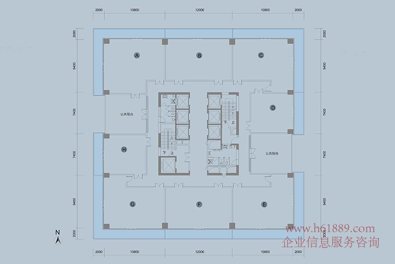 理想时代大厦【理想城】户型图片