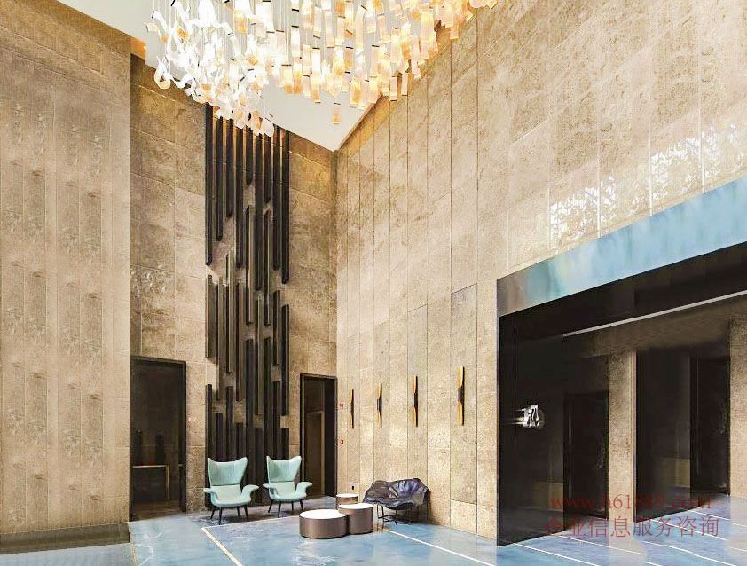 深圳中心 岗厦天元花园 大堂 装修图片