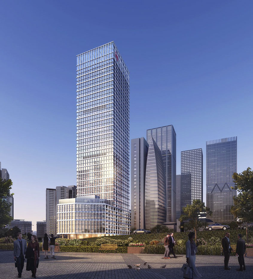 广电金融中心 主楼出租 广电金融中心 西辅楼 整栋出租 外观图片