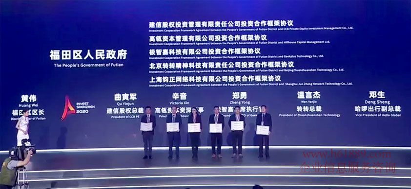福田区签约5大项目