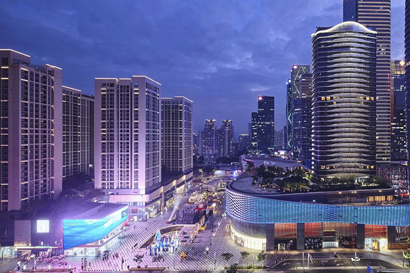 深圳中心天元 岗厦天元花园 外观图片