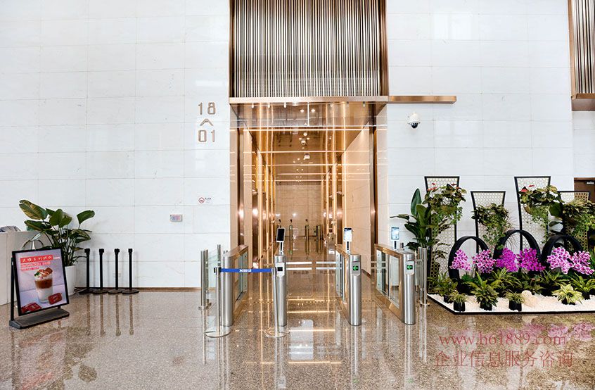 鼎和大厦租赁中心 会展中心地铁站 E出口 5A甲级写字楼 多套出租 一楼电梯厅 图片