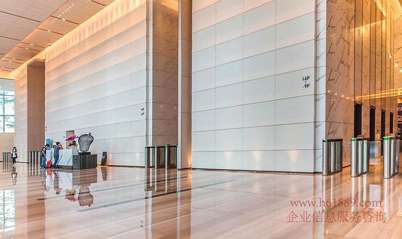 京基滨河时代大厦 写字楼 大堂图片